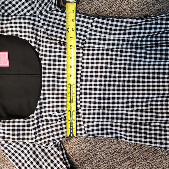 Glamour Bunny Gingham  Dress Size Small - Picture 7 of 14